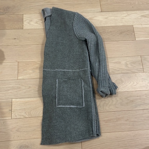 Women’s Grey Sweater Jacket - Picture 8 of 8